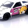 Jada Toys Sanrio 1:24 1986 Toyota Trueno Die-Cast Car & Aggretsuko Figure