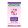 Nature's Bounty Hair, Skin & Nails  Argan-Infused, Biotin & Hyaluronic Acid, 150 Softgels