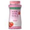 Natures Bounty Hair, Skin & Nails Gummies  Beauty & Wellness Support