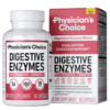 Physician's CHOICE Digestive Enzymes, Prebiotics & Probiotics  Gut Health, 60ct