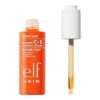 e.l.f. SKIN Bright Icon Vitamin C + E + Ferulic Serum, Brightening & Soothing Face Serum, Helps Even Skin Tone, Vegan & Cruelty-Free, 1 fl oz