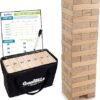 Giantville Giant Tumbling Timber Toy - Premium Pine Wood Life-Size