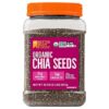 BetterBody Foods Organic Chia Seeds 2 lbs, 32 Oz, with Omega-3, Non-GMO