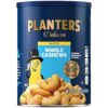 PLANTERS Deluxe Salted Whole Cashews, Party Snacks, Plant-Based Protein, Quick