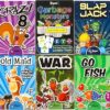 6-in-1 Kids Card Games - Go Fish, Old Maid, Slap Jack