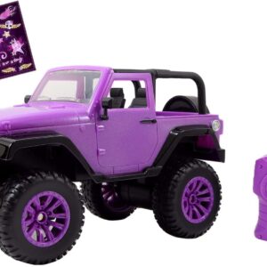 Jada Toys GIRLMAZING Jeep R/C Vehicle (1:16 Scale) – Purple